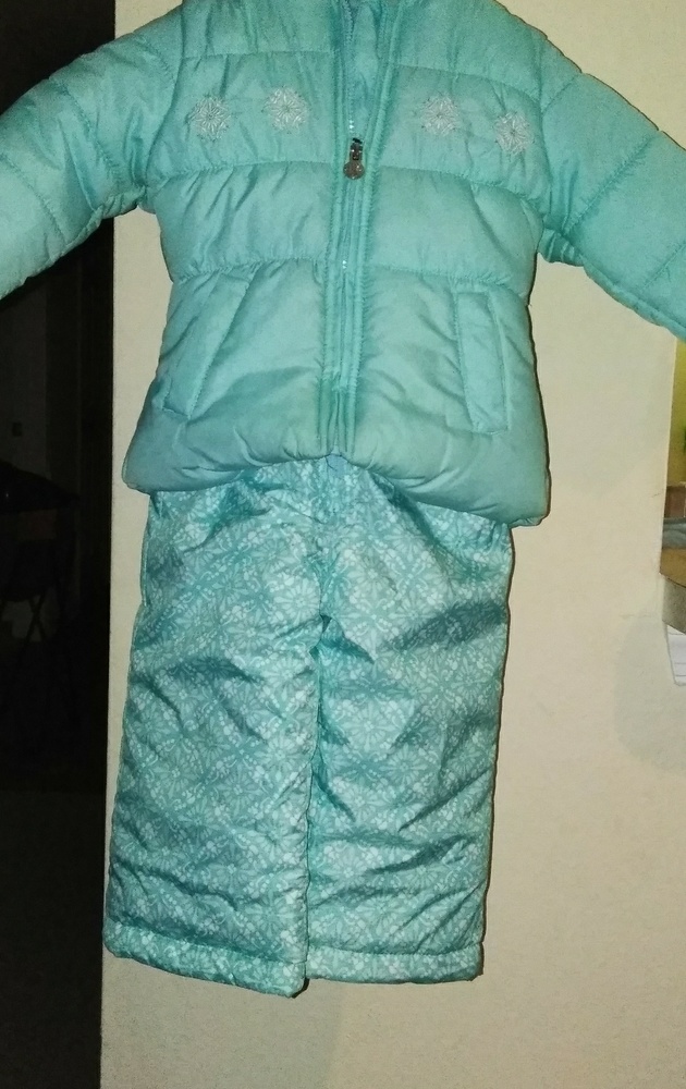 London Fog coat and snow pants